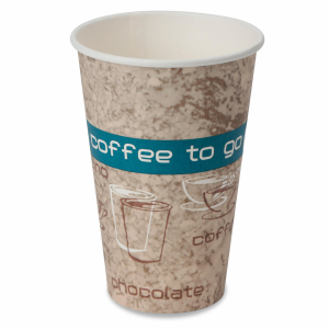 Kaffeebecher Premium, 'Coffee to go', Pappe beschichtet, 16oz., 400 ml, 50 Stk.