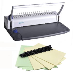 PAVO Bindemaschine Bindegerät SMARTMASTER 2 Bindegerät inkl. 75 tlg. Starterset