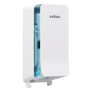 Satino System Doppelrollen Toilettenpapierspender JT3 System weiß