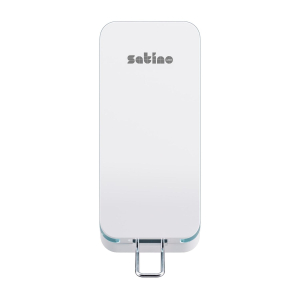Satino Hyginity Clean&Care Seifenspender 1.000 ml, System SF1, 27,9 cm x 12,2 cm x 11,7 cm, manuell, weiß