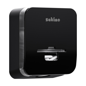 Satino Hyginity FemCare Spender, System FC1, 11,6 cm x 21,2 cm x 25,1 cm, schwarz