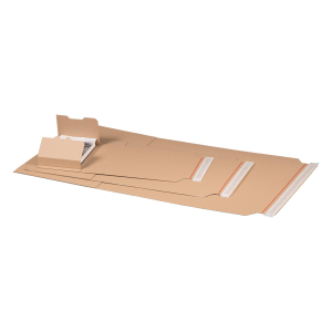 Universalverpackung 219x157mm bis 54mm Höhe - Selbstklebeverschluss mit Aufreißfaden A5