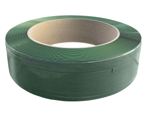 Umreifungsband PET Grün 15,5 mm x 0,70 mm Länge 1750meter Kern 406mm