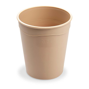Mehrweg Heißgetränkebecher Kaffeebecher Glühweinbecher Eichstrich 200ml Ø 80mm, 10 Stk.