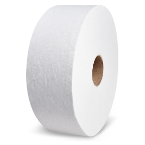 Toilettenpapier Tissue JUMBO 2-lagig Ø 23 cm weiß, 6 Rollen