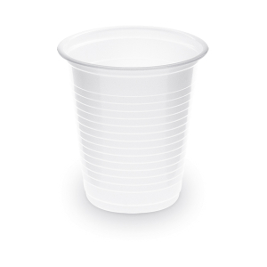 Trinkbecher Schnapsbecher weiß 80 ml PP, Ø 57 mm, 100 Stk.