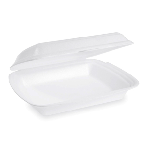Menüboxen Klappbox 240x207x69mm geschäumt, einteilig, 25 Stk.