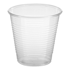BIO Trinkbecher transparent klar 150 ml PLA, Ø 70 mm, 100 Stk.