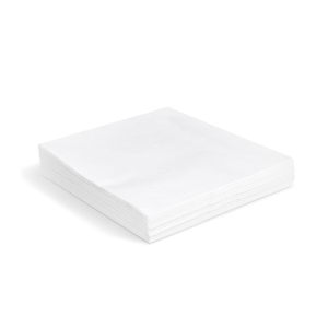 Servietten 40 x 40cm 1/4 -Falz, 2-lagig weiß, 250 Stk.