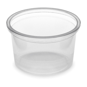 Dressingbecher Feinkostbecher transparent PP 30 ml mit Ø 46 mm 50 Stk.